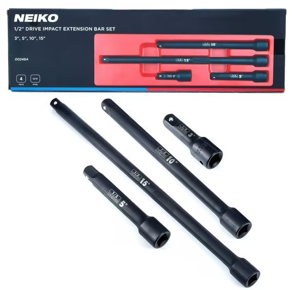 1/2" DRIVE IMPACT EXTENSION BAR SET "NEIKO"