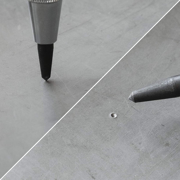 Automatic Center Hole Punch with Adjustable