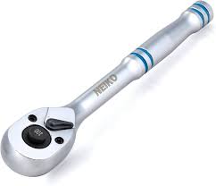 Ratchet Wrench, 100-Tooth 1/4" Inch Reversible Ratchet, 3.6 Degree