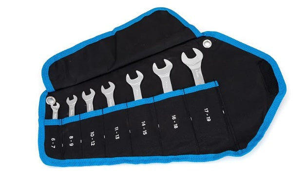 Wrench Super Thin Metric Set, 3-4mm Thick, 7 Piece