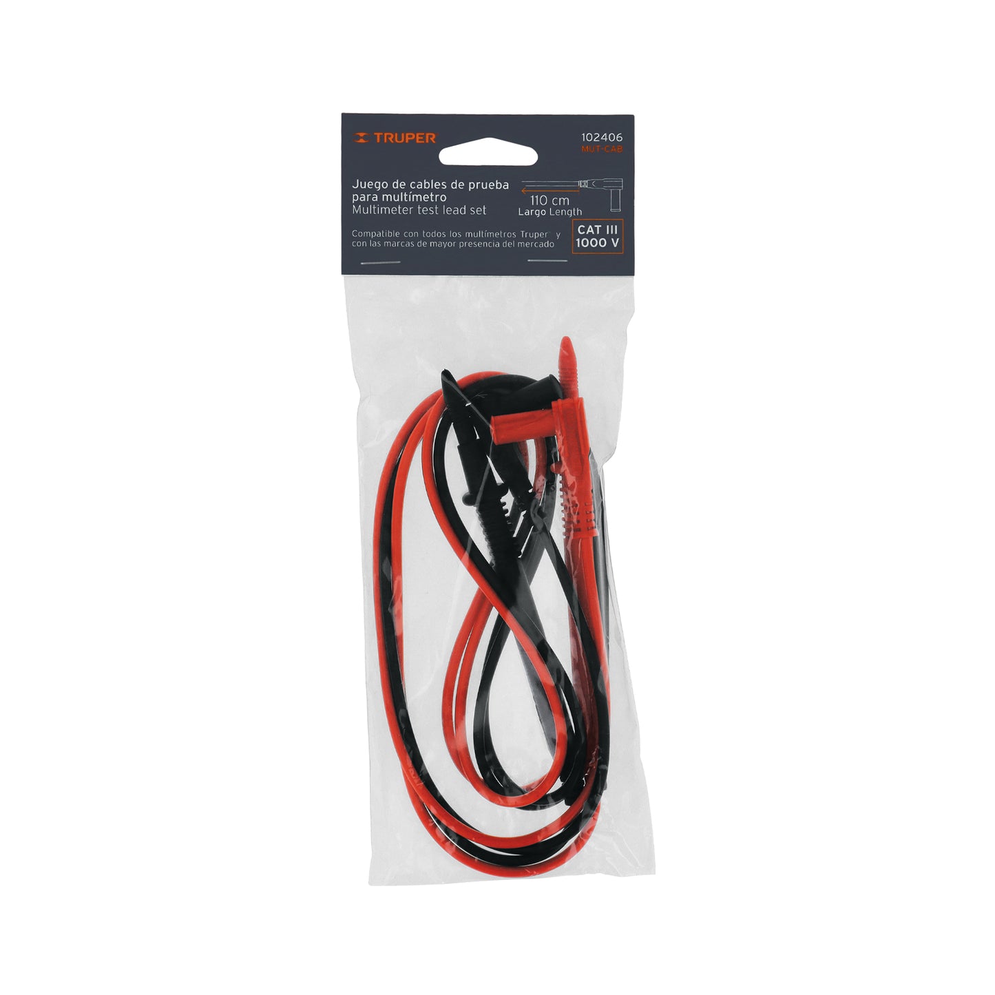 Multimeter Test Lead Set, TRUPER