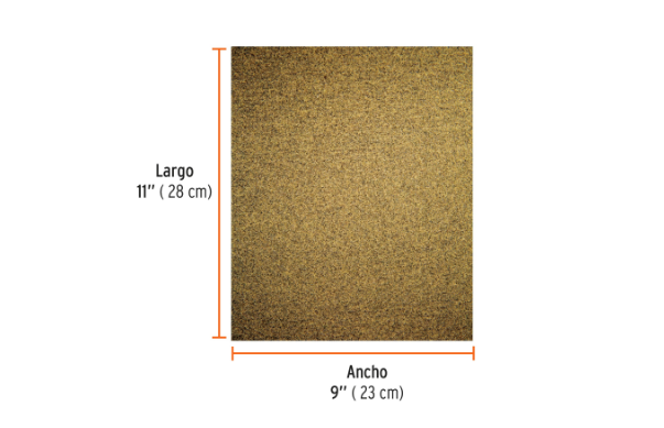 Cabinet Paper Wood Sandpaper, 150 Grit "TRUPER"