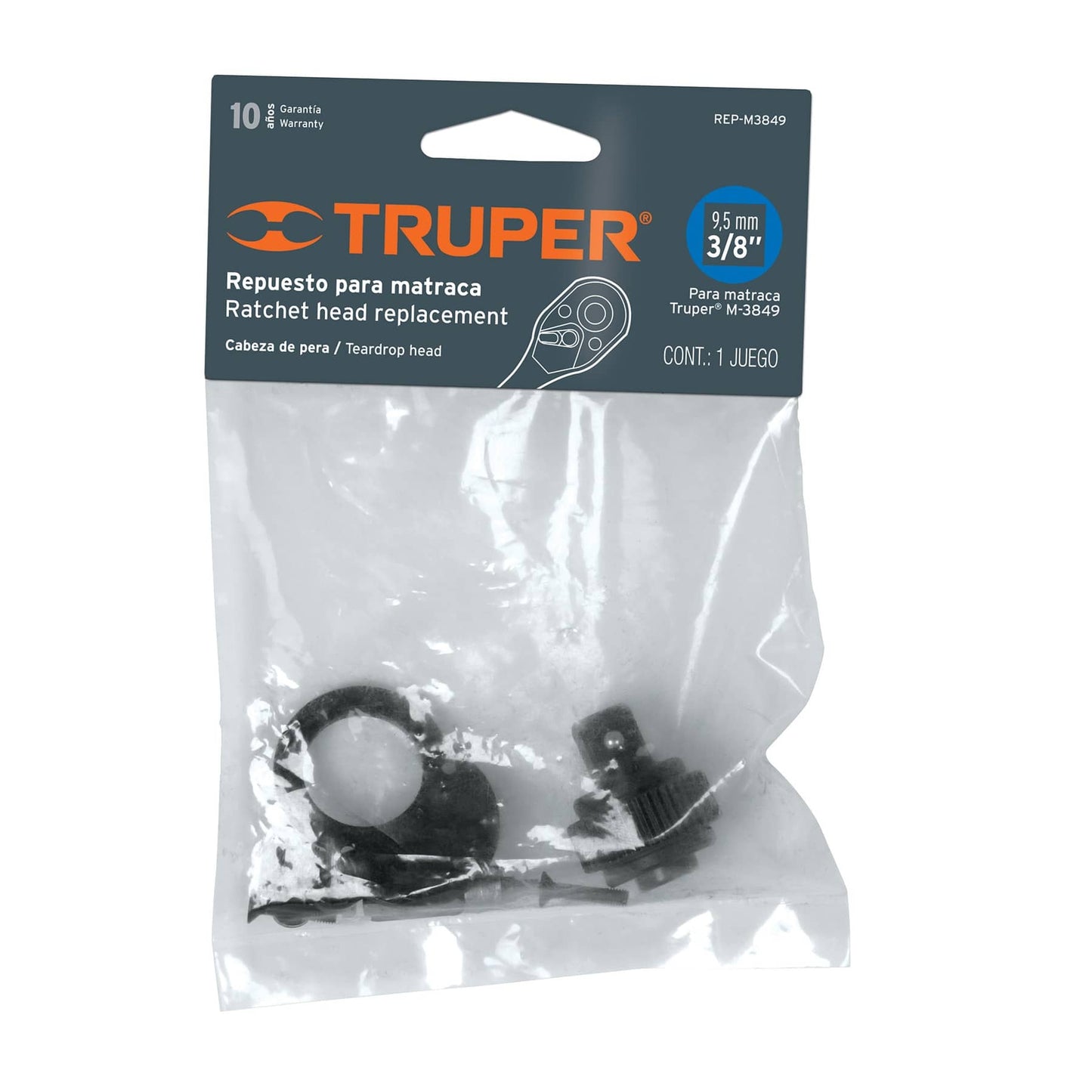 Replacement Kit for M-3849, 3/8"DR TRUPER