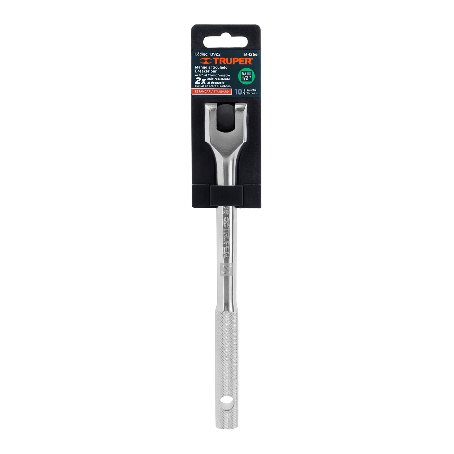 Articulated Handle With 1/2" Square Drive, 10" Long, TRUPER
