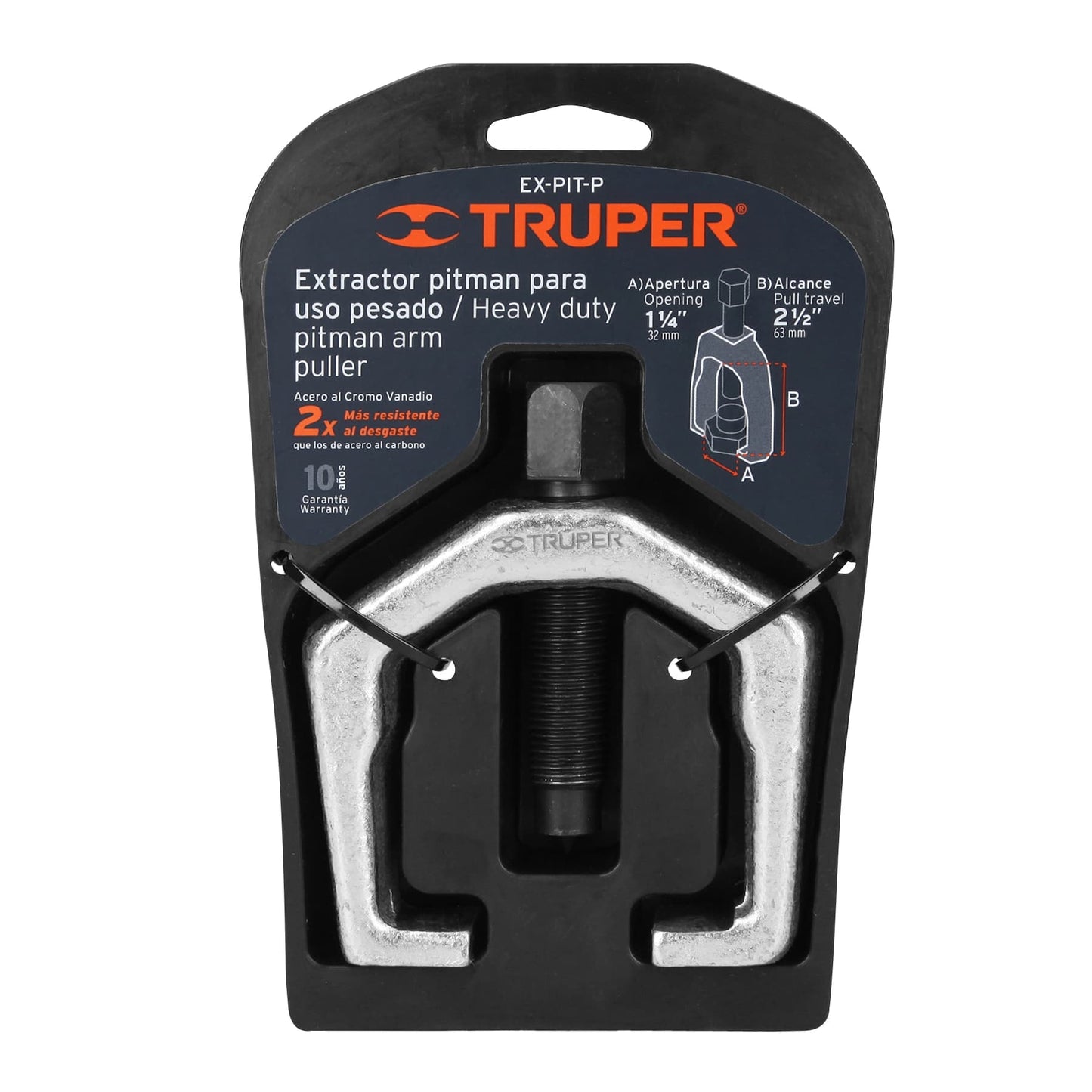 Pitman Extractor, 63 mm Reach, Heavy Duty, TRUPER