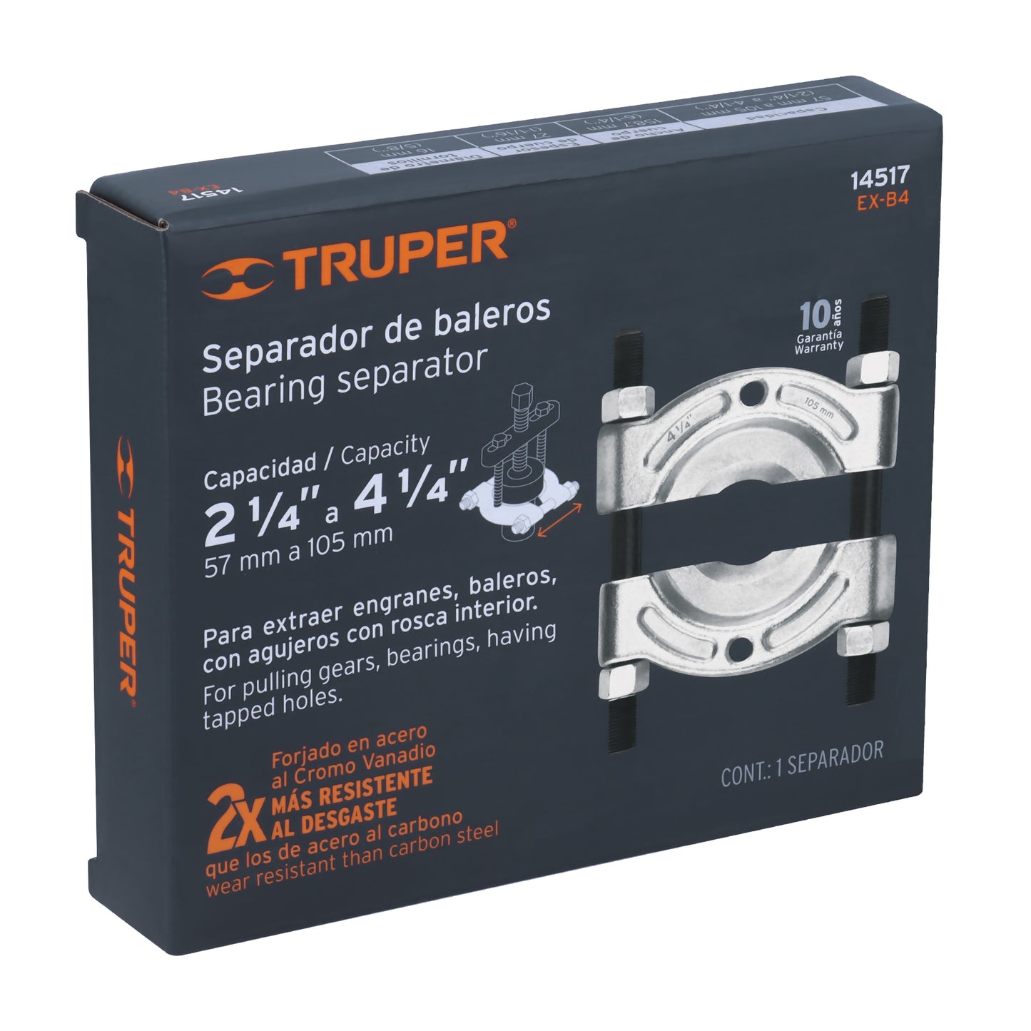 Bearing Extractor 57-108mm ( 4 1/4" )TRUPER