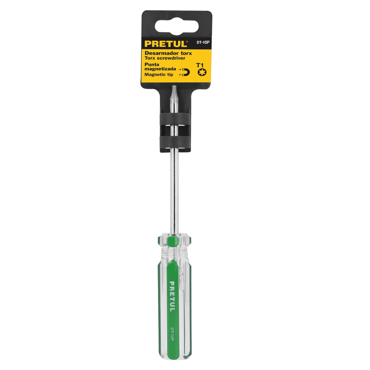 Torx Tip Screwdriver T 10 PVC Handle, PRETUL