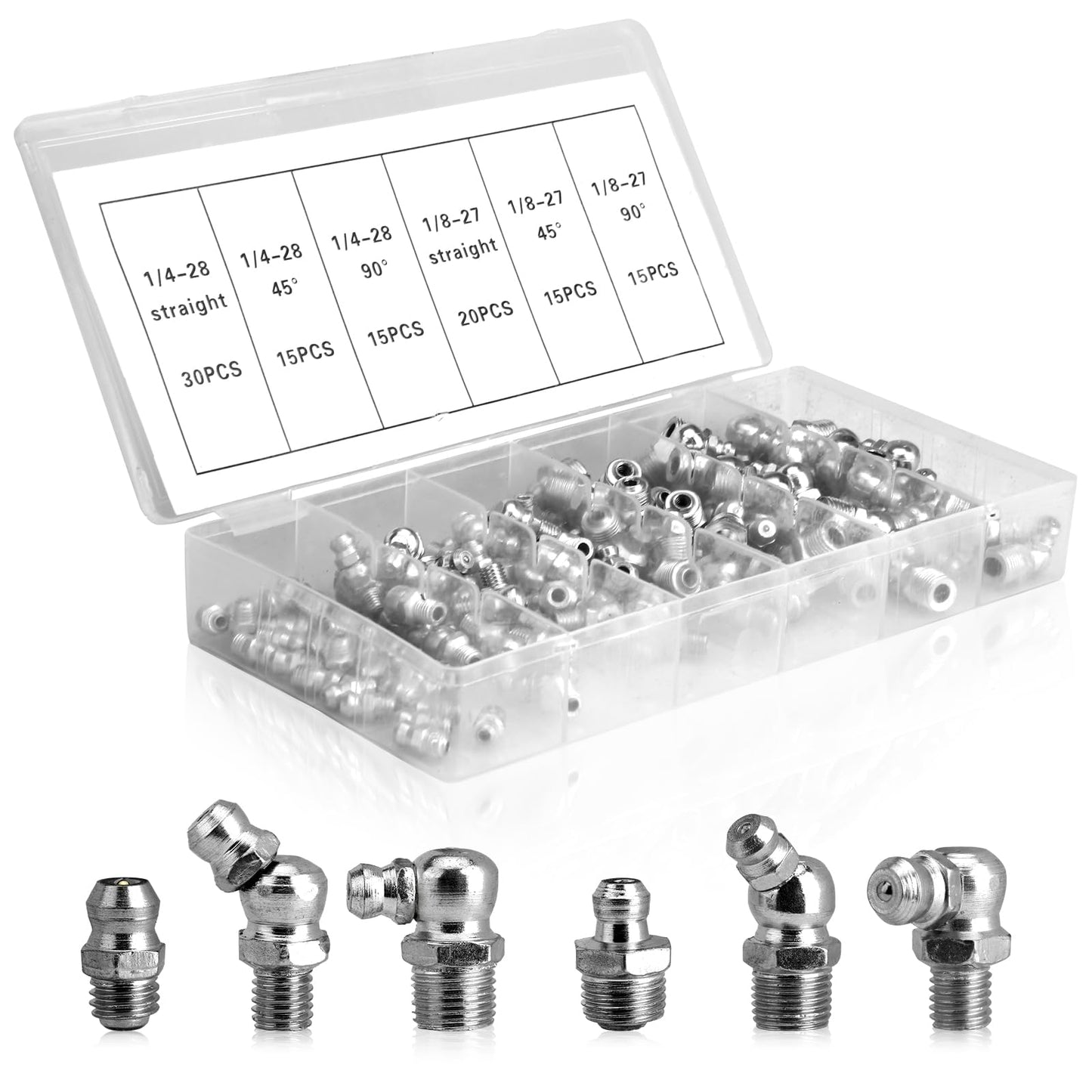 Grease Fitting Assortment 110 Pc. SAE