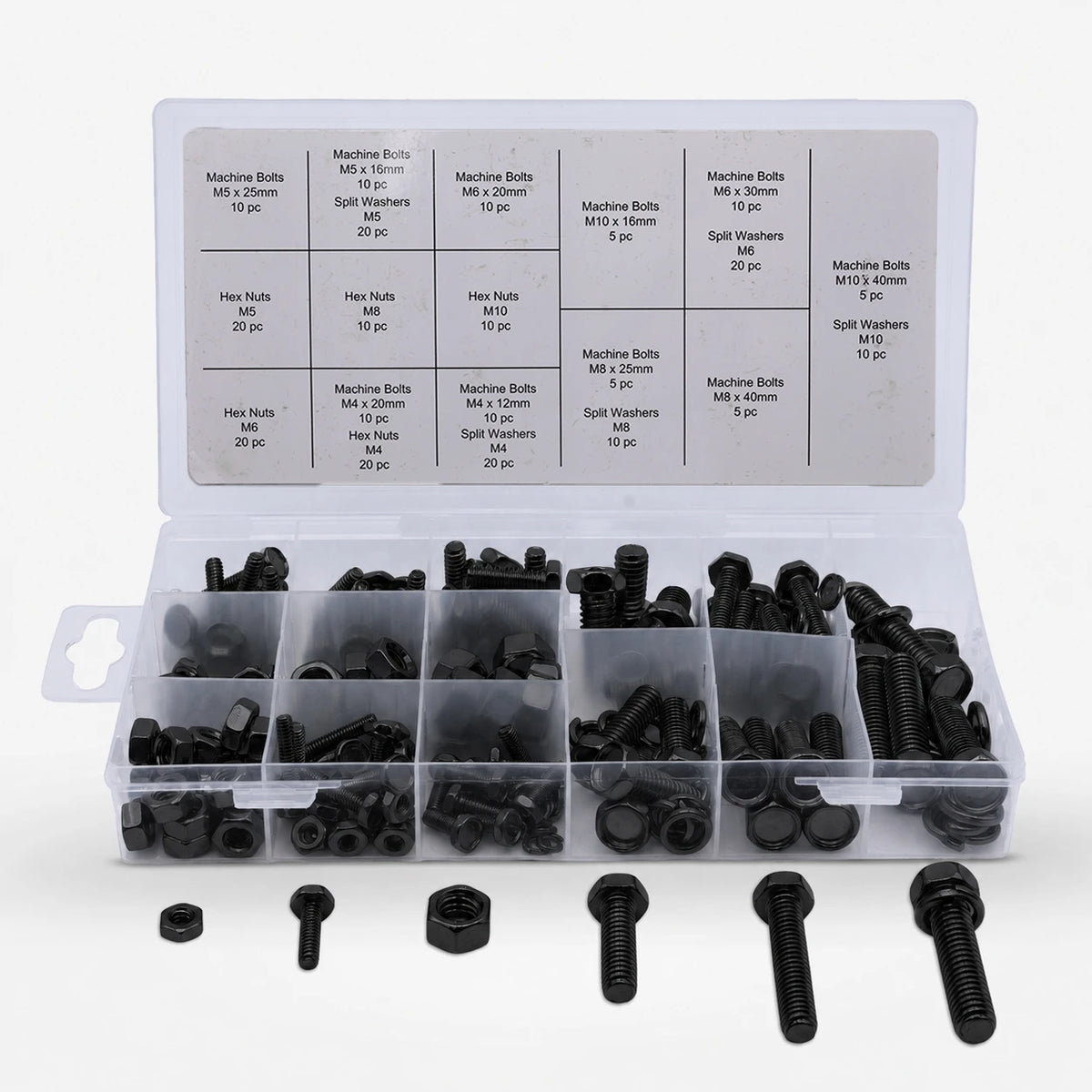 Nut & Bolt Assortment MM 240 Pc. Grip