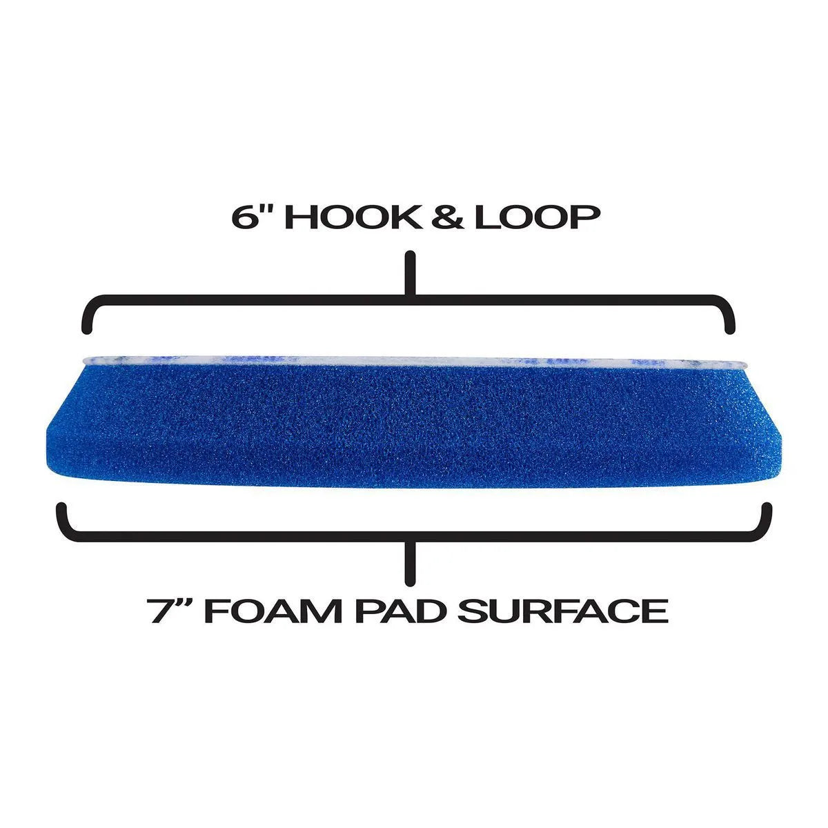 6 in. Universal Compounding Foam Pad
