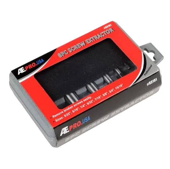8pc Screw Extractor ATE PRO. USA