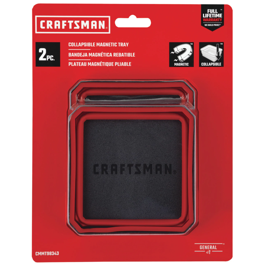 Collapsible Automotive Magnetic tray 2 -Pack