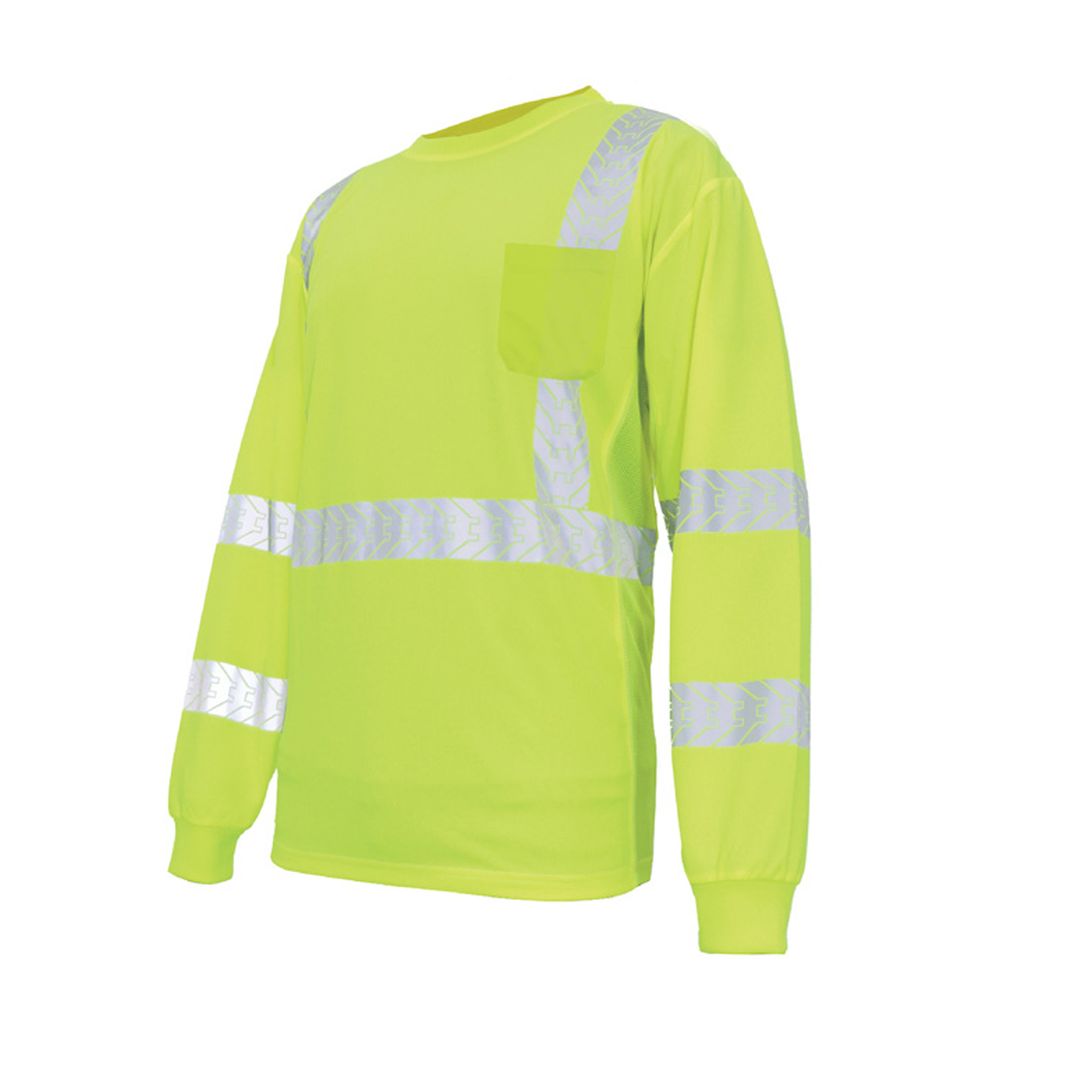 Green Reflective Long-Sleeve Shirt Type R / Class 3 Medium GE