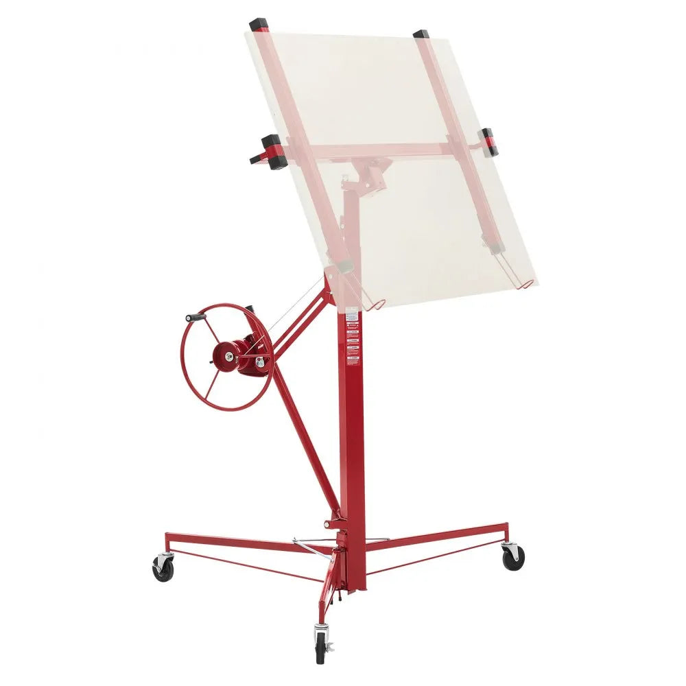 11ft Drywall Lift, Heavy-Duty 150 lbs Sheetrock Hoist With VEVOR