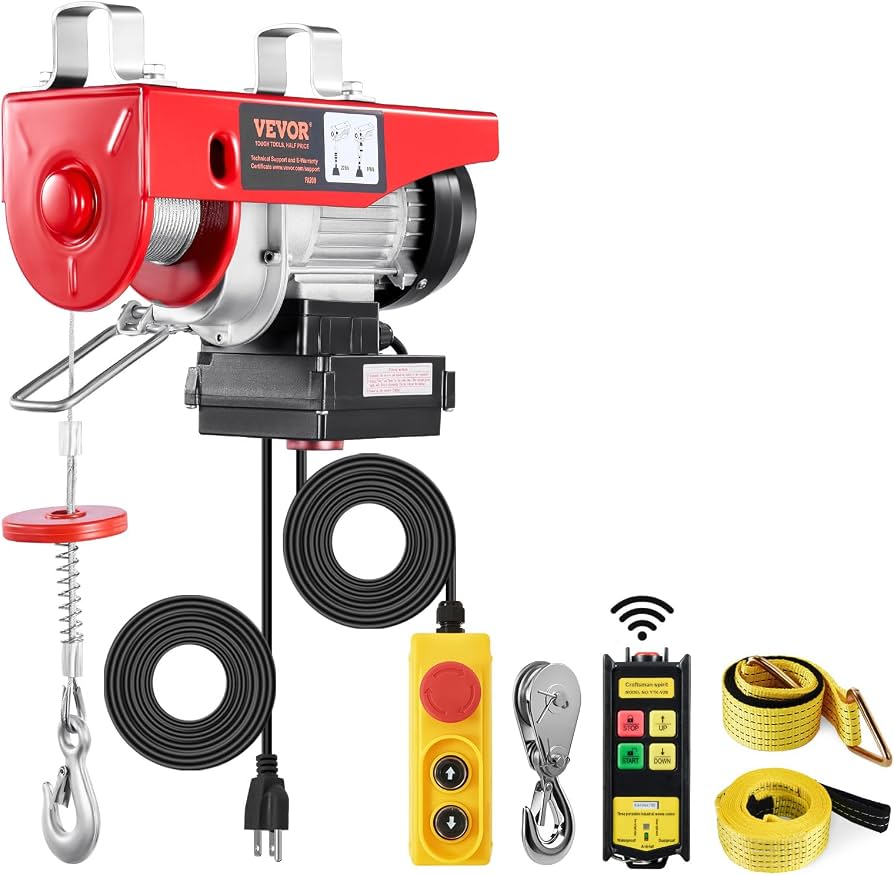 Electric Hoist, 440 lbs 120V