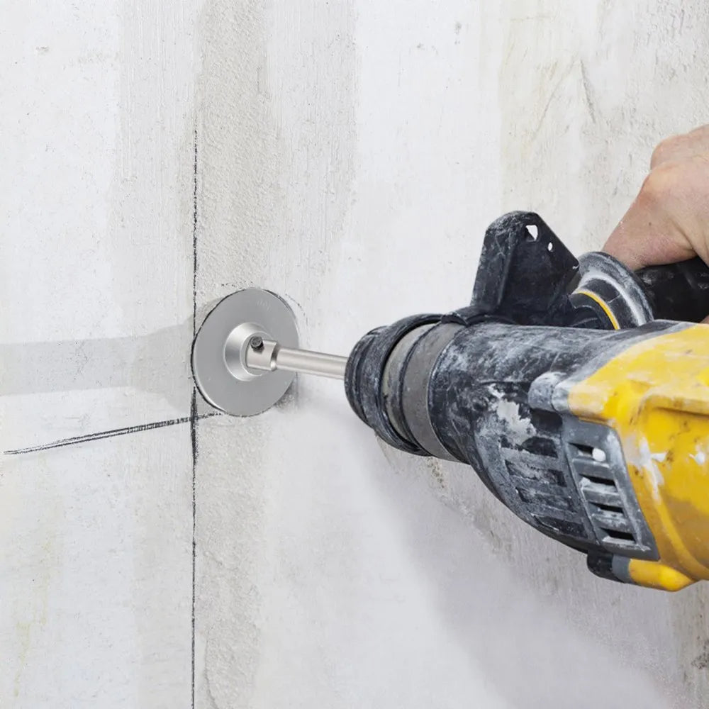 Concrete Hole Saw Kit, 1-2/11\", 1-3/5\", 2-9/16\", 3-5/32\", 3-15/16\" VEVOR