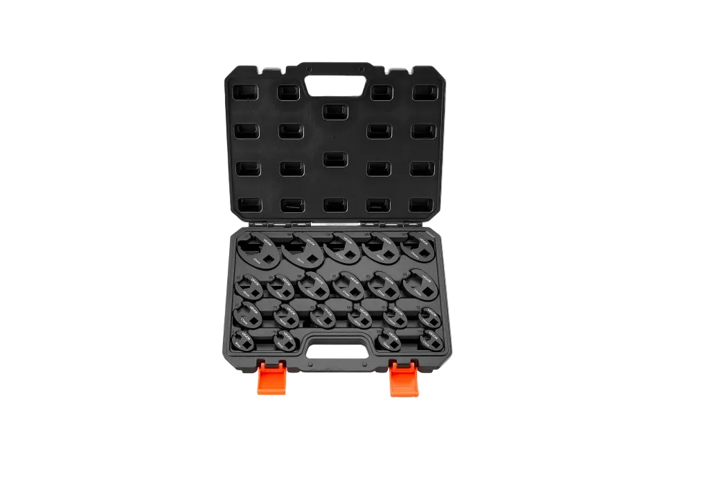  Crowfoot Wrench Set, 1/2" and 3/8" Drive, 21-Piece Vevor