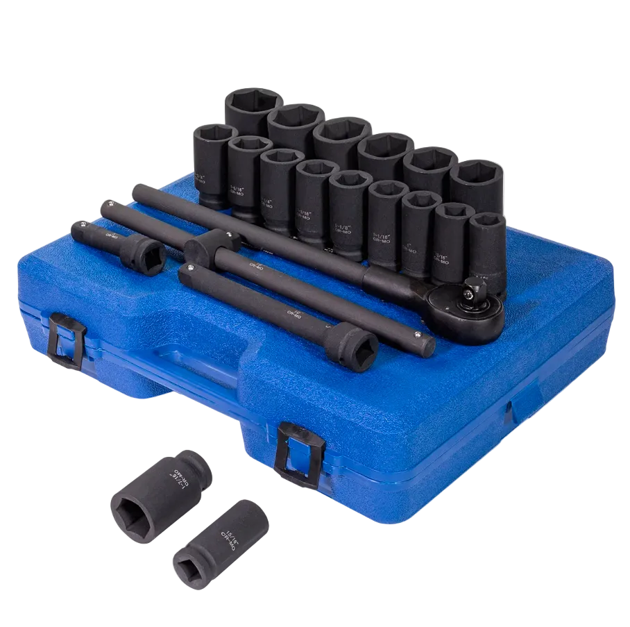 Socket Set 3/4"dr Deep SAE 22 Pc. Stark
