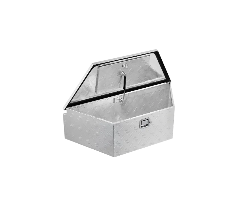Trailer Tongue Box, 39" x 16.5" x 12" Aluminum