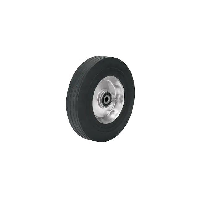 Solid Rubber Wheel, 10" Steel Rim, TRUPER