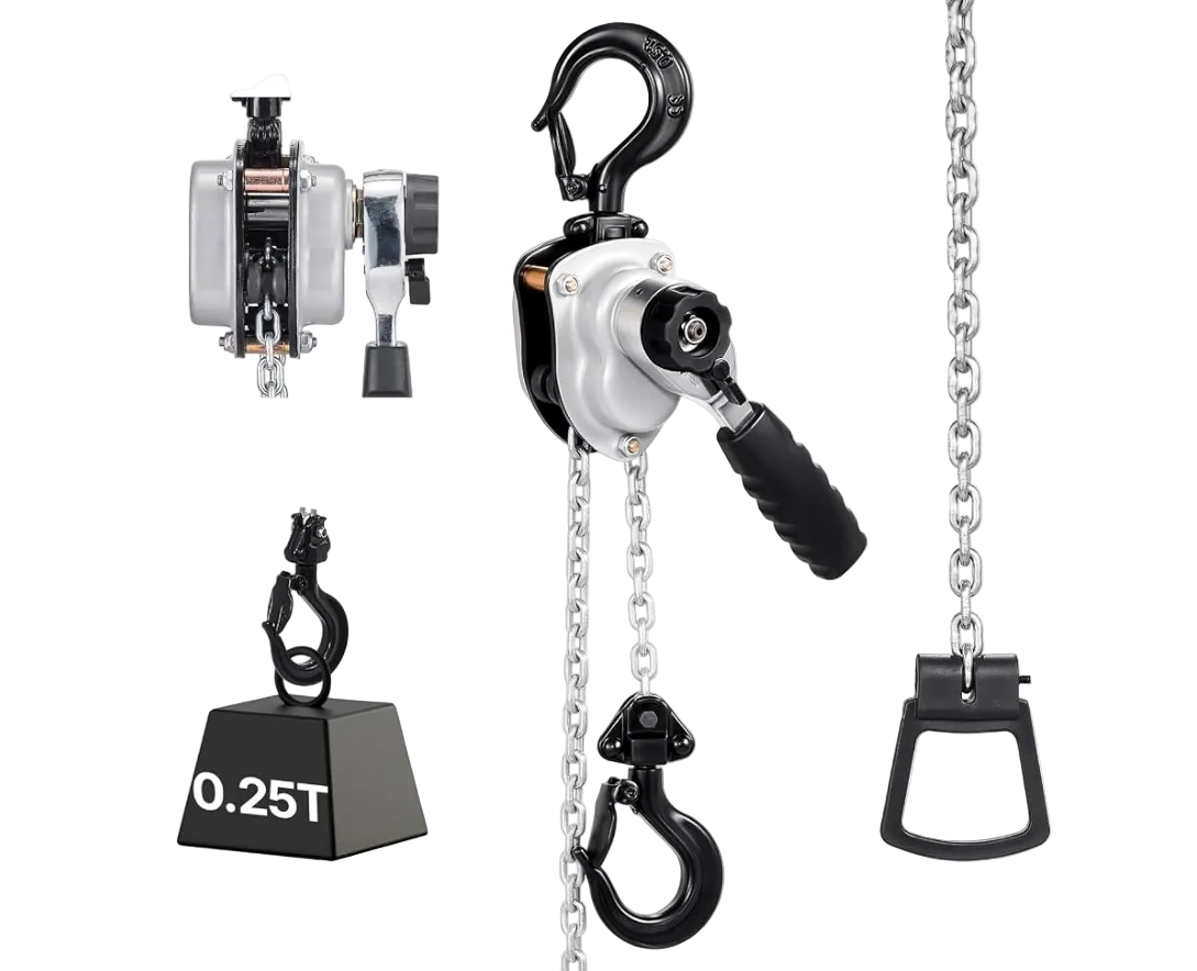 Manual Lever Chain Hoist, 1/4T 550LBS VEVOR
