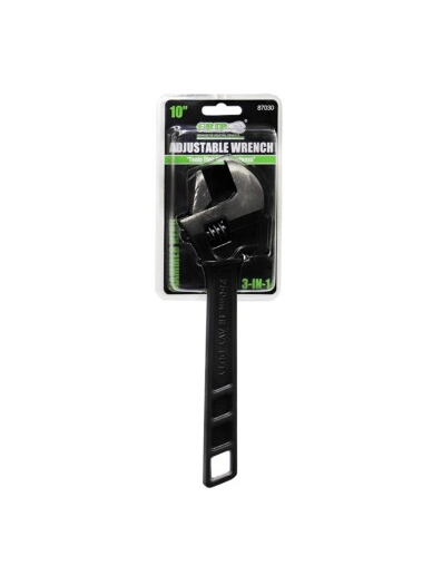 Adjustable Wrench Hammer Head 10"
