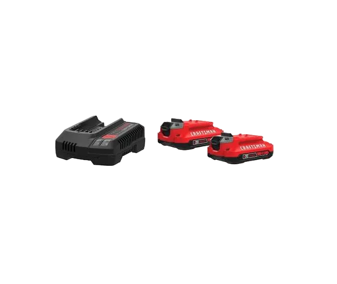 STARTER KIT W/2 BATTERY V20/2.0AH CRAFTSMAN