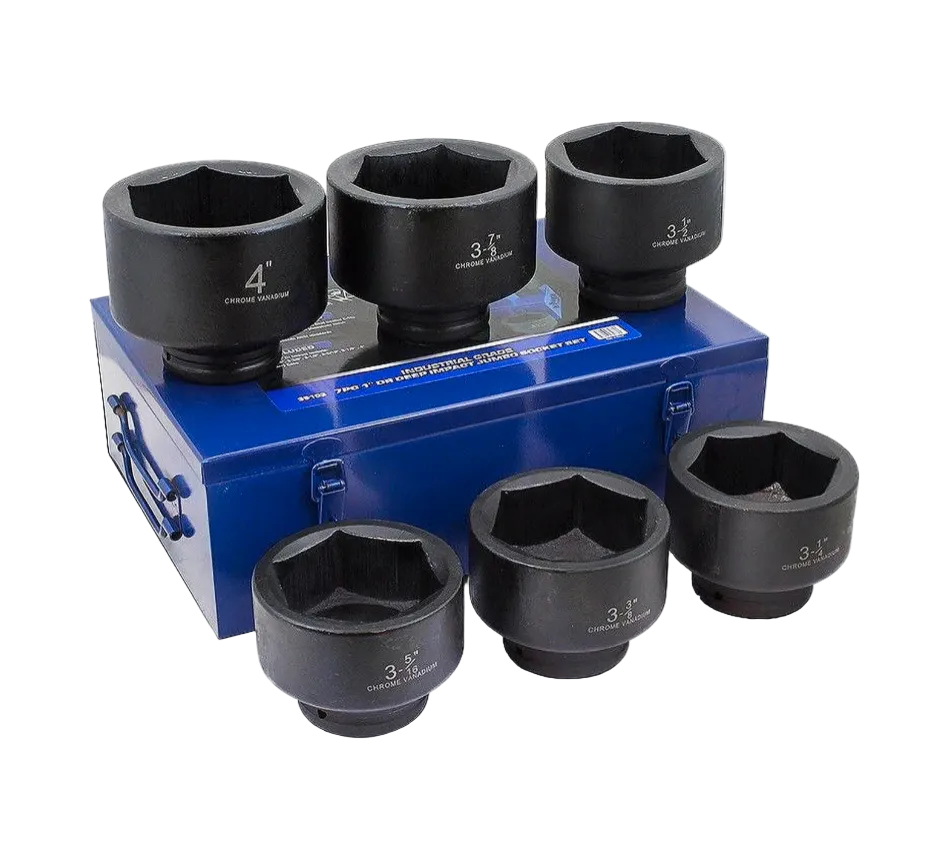 1" Impact Socket Set 6 Pc. STARK
