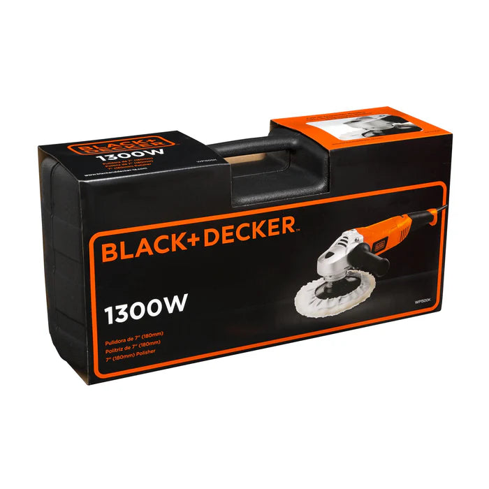 Polisher 7" Variable Speed Black and Decker