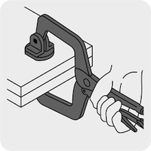 Cargar imagen en el visor de la galería, Alicate C-clamp de presión 11” Truper