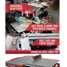 Cargar imagen en el visor de la galería, 17” Table top wet tile saw Porter Cable