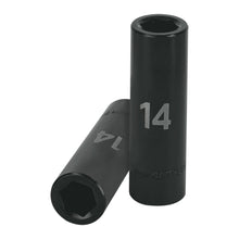 Cargar imagen en el visor de la galería, Copa Larga Dr 1/2" de Impacto 6 Punto de 14 mm