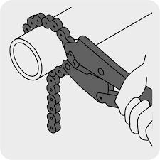 Alicate de presión de cadena 8” Truper