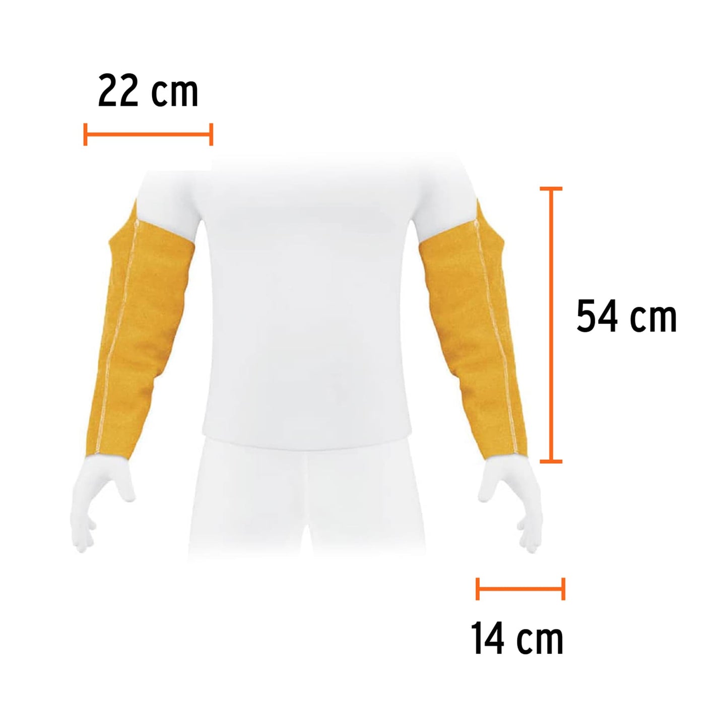 Protección Para Soldar, (Mangas)