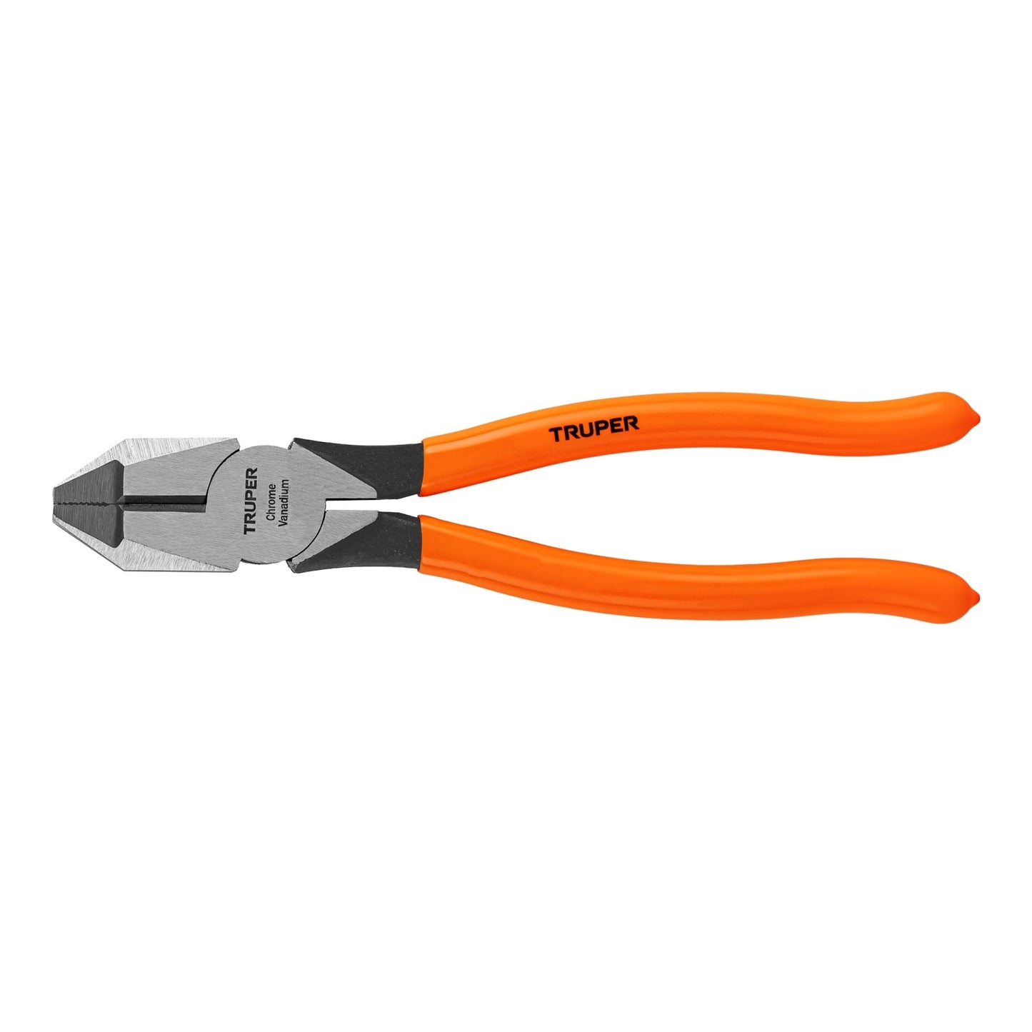 Heavy Duty Electrician's Pliers, 8" PVC Handle, TRUPER