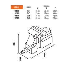 Cargar imagen en el visor de la galería, Prensa de mesa 8" Truper