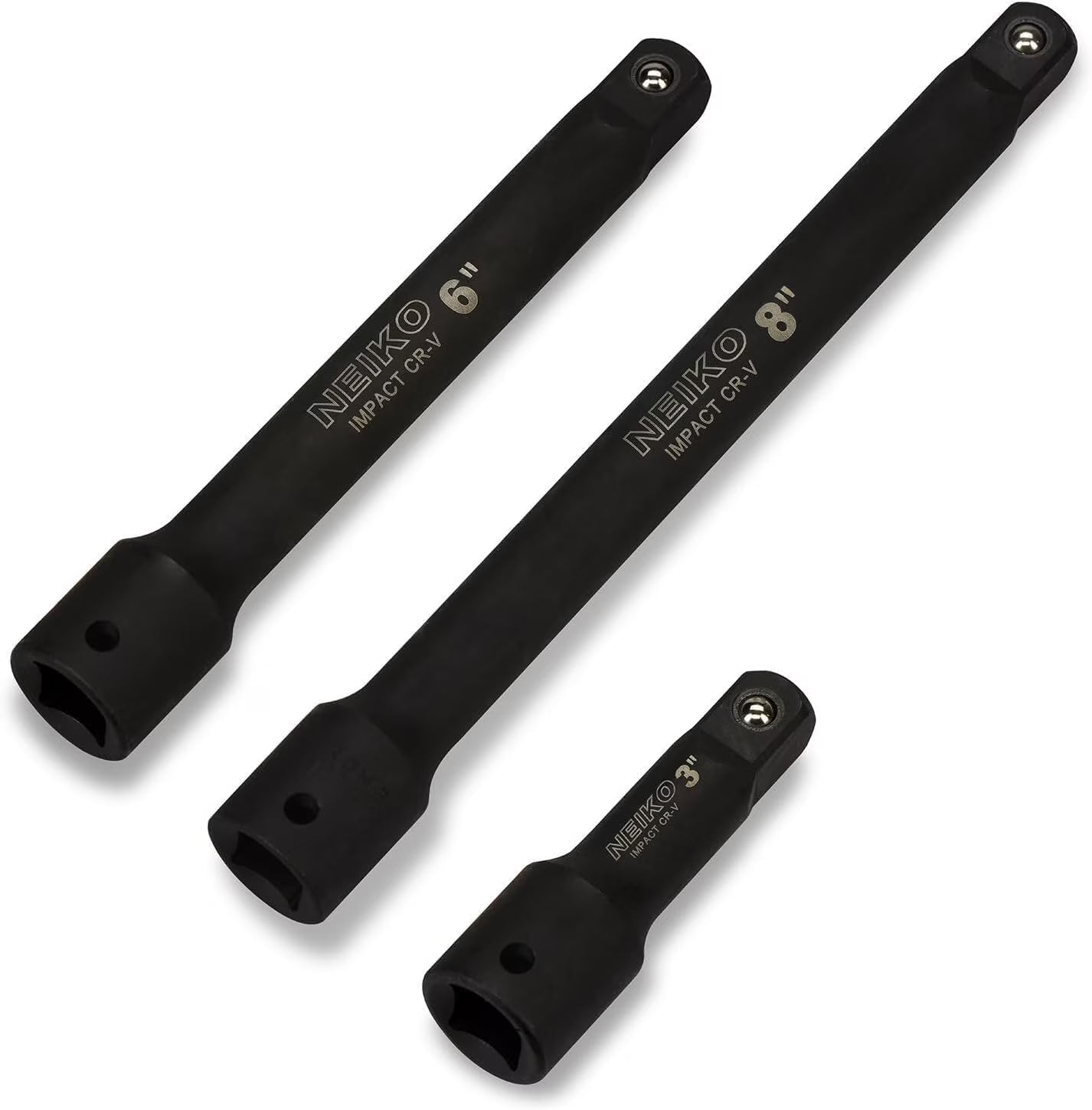 Extension-Bar 1/2-Inch-Drive Impact Set 3 Pc