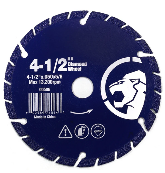 Diamond edge Metal Steel Iron Stainless Cut-Off Wheel Abrasive