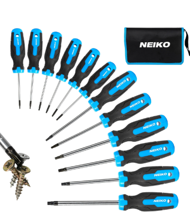 MAGNETIC TORX SCREWDRIVER SET 12PC