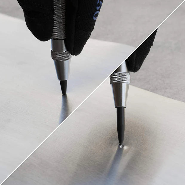 Automatic Center Hole Punch with Adjustable