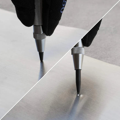 Automatic Center Hole Punch with Adjustable