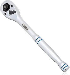 Ratchet Wrench, 100-Tooth 3/8" Inch Reversible Ratchet, 3.6 Degree