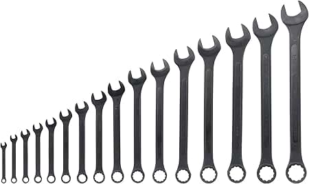 Jumbo Combination Wrench Set 16 Pc. SAE