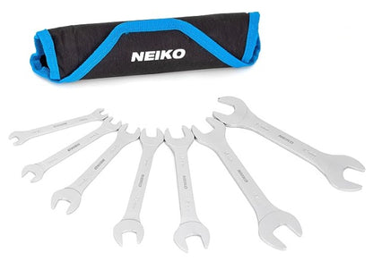 Wrench Super Thin Metric Set, 3-4mm Thick, 7 Piece