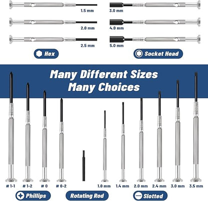 Mini Precision Screwdriver Set, 16PCS