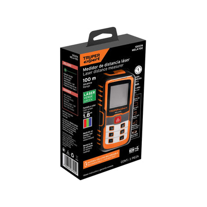 Laser Distance Meter, 0.05 m to 100 m TRUPER