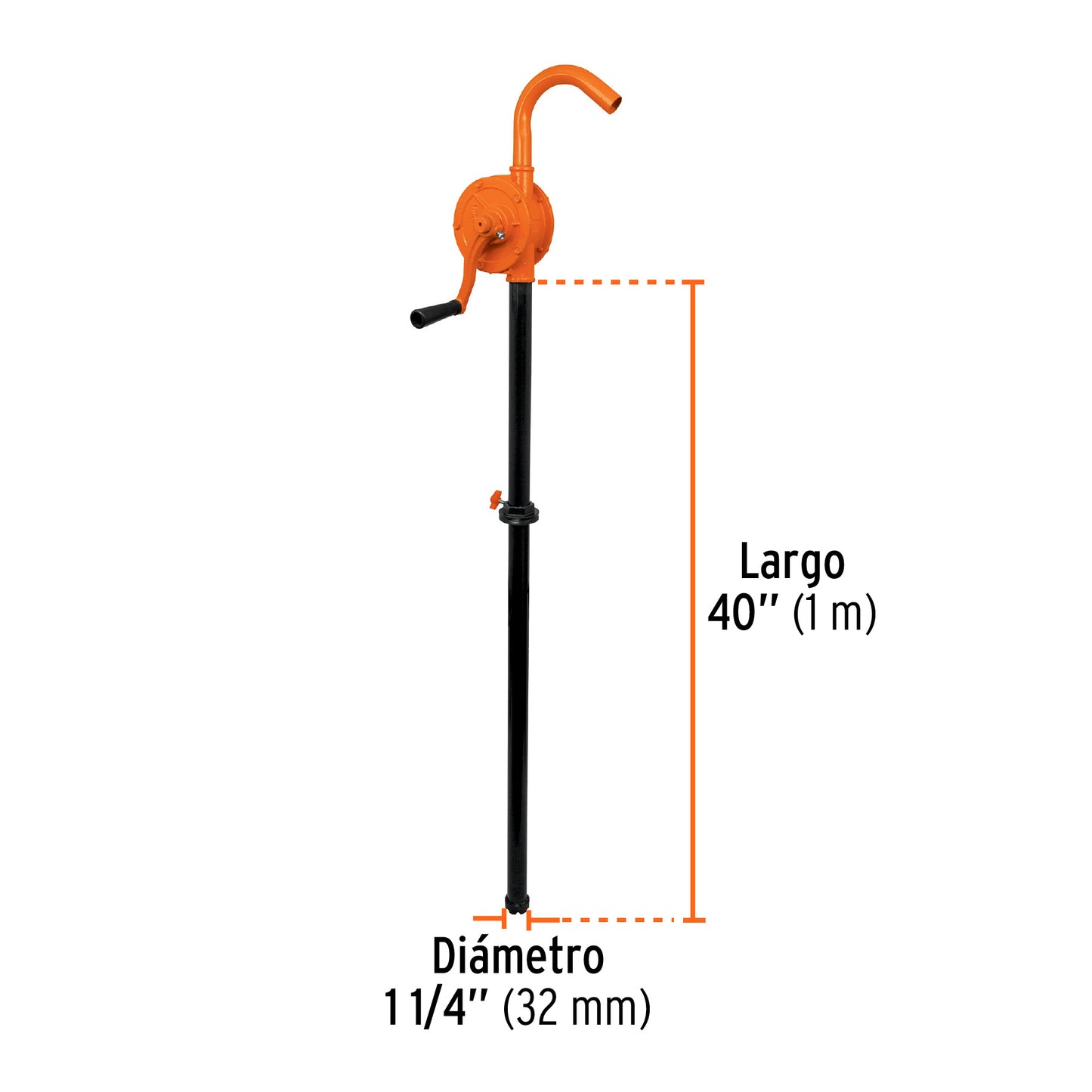 Oil Extractor Pump With Hand Crank TRUPER