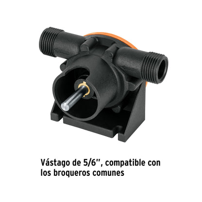 Self-priming pump for use with drill, "TRUPER"