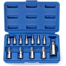 Torx Plus Bit Socket Set 5-Point 12 Pc
