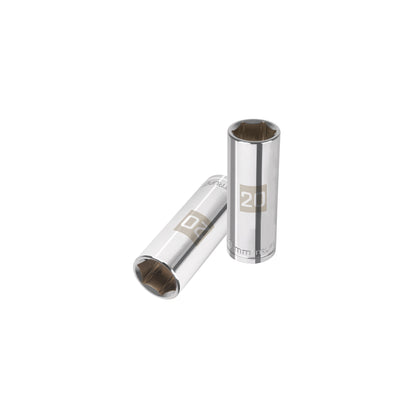 Deep Socket, 6 Points, 1/2" Drive, 20mm TRUPER
